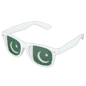 Party Shades Zonnebrillen - Pakistaanse vlag (Gekanteld)