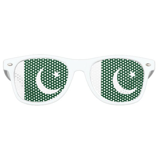 Party Shades Zonnebrillen - Pakistaanse vlag (Voorkant)