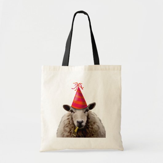 Party Sheep Tote Bag (Voorkant)