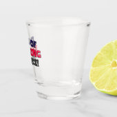 Party Shot Bril uit Kantoor Glas (Rechts)