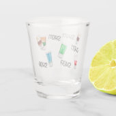 Party Shot Drink Alcohol Cocktail Funny Glas (Achterkant)