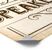-party SPEAKEASY Sign Print (Hoek)