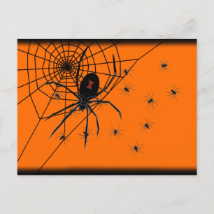 Party Spiders Invitation Briefkaart
