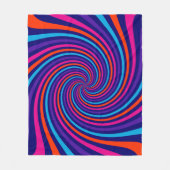 Party Spirit Design Patterns And Textures Fleece Deken (Voorkant)
