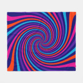 Party Spirit Design Patterns And Textures Fleece Deken (Voorkant (Horizontaal))