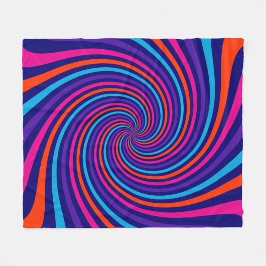 Party Spirit Design Patterns And Textures Fleece Deken (Voorkant (Horizontaal))