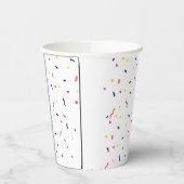 Party sprinkle's Paper cup Papieren Bekers (Links)
