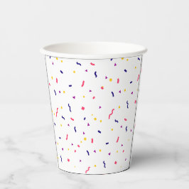 Party sprinkle's Paper cup Papieren Bekers