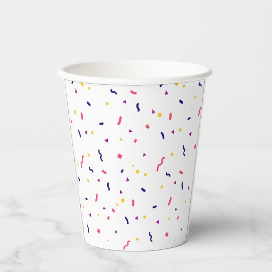 Party sprinkle's Paper cup Papieren Bekers (Voorkant)