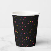Party sprinkle's Paper cup Papieren Bekers (Achterkant)