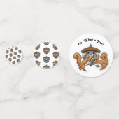 Party Squirrels Let's Go Nuts Confetti (Achterkanten)