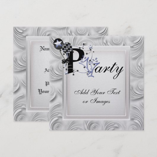 Party! - SRF Kaart (Voorkant / Achterkant)