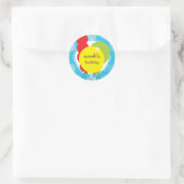 PARTY STICKERS:: ballonnen 3 Ronde Sticker (Tas)