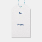 Party Streamers Gift Label Cadeaulabel (Achterkant)