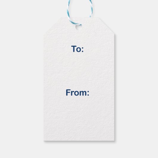 Party Streamers Gift Label Cadeaulabel (Achterkant)