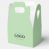 Party Supplies Aangepaste Logo & Tekstverpakking Bedankdoosjes (Geopend)