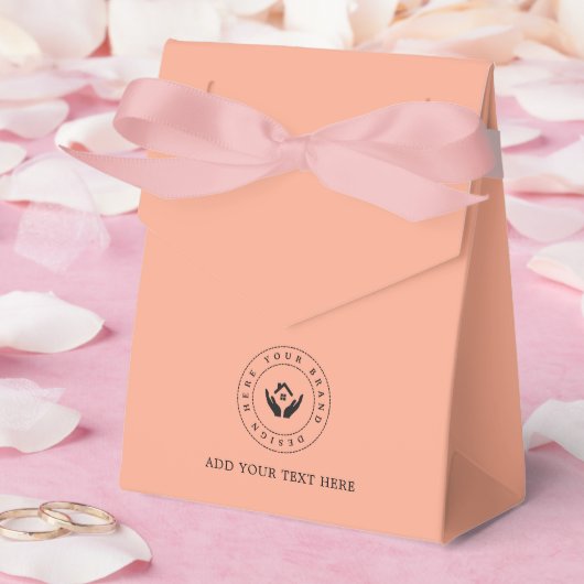Party Supplies Aangepaste Logo & Tekstverpakking Bedankdoosjes (Huwelijk)