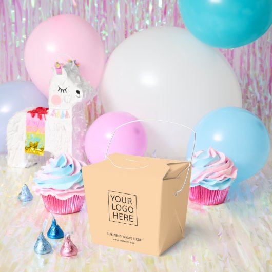 Party Supplies Aangepaste Logo & Tekstverpakking Bedankdoosjes (Feest)