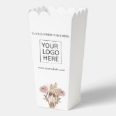 Party Supplies Custom Logo & Tekst Popcorn Bedankdoosjes (Voorkant)