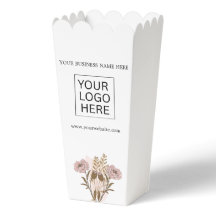 Party Supplies Custom Logo & Tekst Popcorn