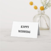 Party Supplies > Papier > Kaarten plaatsen Plaatskaartje (Achterkant)