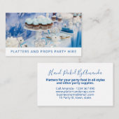 Party Supply Event Hire Visitekaartje (Voorkant / Achterkant)