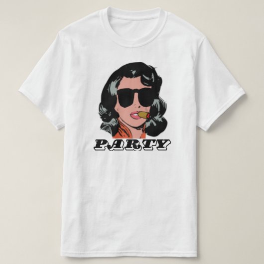 Party T-shirt (Design voorkant)