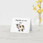 Party Till The Me Comes Home - Een leuke Koe voor  Kaart (Gele Bloem)