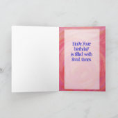 Party Time Appaloosa Horse Kaart (Binnen)