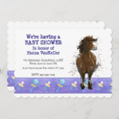 Party Time Appaloosa Horse Kaart (Voorkant / Achterkant)