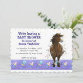 Party Time Appaloosa Horse Kaart (Staand voorkant)