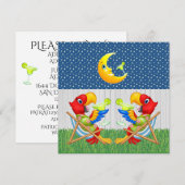 PARTY TIME - Back Yard versie - Uitnodiging (Voorkant / Achterkant)