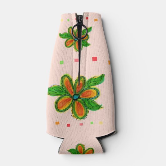 Party Time Beer Jacket Flesjeskoeler (Achterkant)