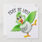 Party Time Bird - Gratis bij laatste uitnodiging (Voorkant)