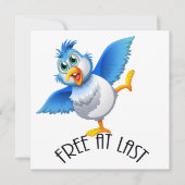 Party Time Bird - Gratis bij laatste uitnodiging (Voorkant)