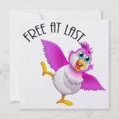 Party Time Bird - Gratis bij laatste uitnodiging (Voorkant)