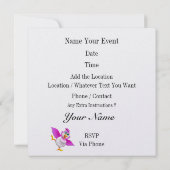 Party Time Bird - Gratis bij laatste uitnodiging (Achterkant)