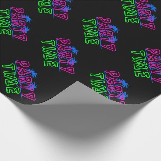 Party Time Cadeaupapier (Hoek)