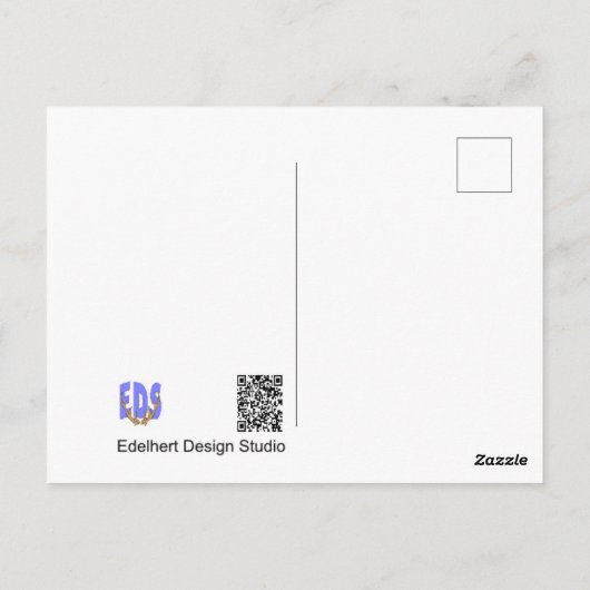 Party Time Cartoon Invitation Briefkaart (Achterkant)