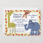 Party Time Circus / Foto Kaart (Voorkant)