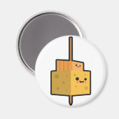 Party Time Food Cheese Stick Magneet (Voorkant / Achterkant)