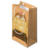 Party Time Gift Bag Coco's Adventures Klein Cadeauzakje (Voorkant Gekanteld)
