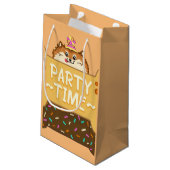 Party Time Gift Bag Coco's Adventures Klein Cadeauzakje (Achterkant Gekanteld)