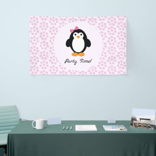 Party Time Girl Penguin Spandoek (Beurs)