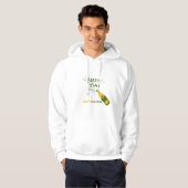 Party Time – Happy New Year Champagne Illustration Hoodie (Voorkant volledig)