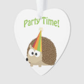 Party Time Hedegel Ornament (voorkant)