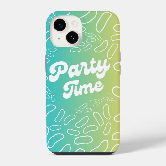 Party Time Inspiration iPhone Hoesje (Achterkant)