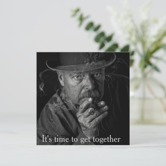 Party Time Kaart (Staand voorkant)