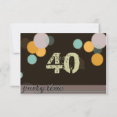 Party Time Kaart (Voorkant)