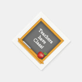 Party Time! Leraren hebben klasse Servet (Hoek)